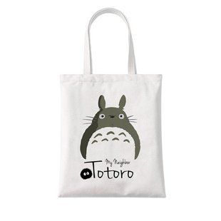 Шопер эко-сумка Мой сосед Тоторо My Neighbor Totoro 33 х 37 см двухсторонний 2863949907 фото