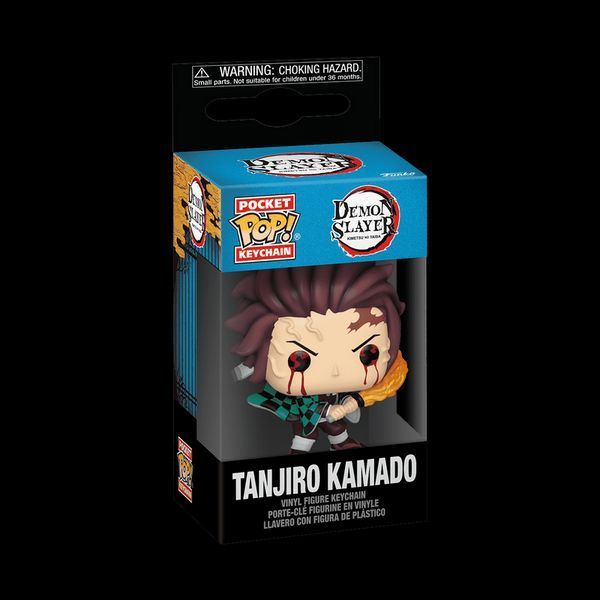 Фігурка брелок Funko Pop Фанко Поп&nbsp;Demon Slayer Tanjiro Клинок розсікаючий демонів Танджиро 4 см DS&nbsp;TK KC 4 DS&nbsp;TK KC 4 фото