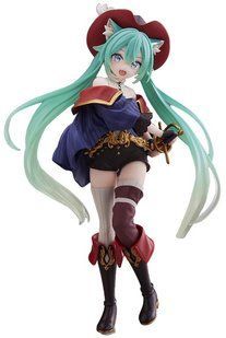 Фигурка Taito Hatsune Miku&nbsp;cat wearing boots Хацунэ Мику 20 см T HM CWB T HM CWB фото