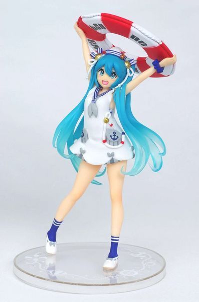 Фигурка Taito Хацунэ Мику Hatsune Miku Summer Natsufuku ver 18 см T HM SNV T HM SNV фото
