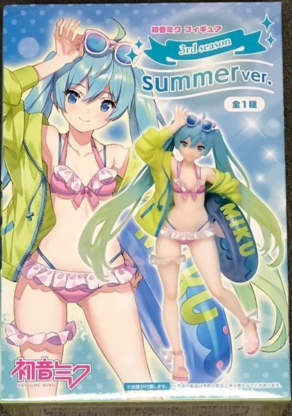 Фигурка&nbsp;Taito Hatsune Miku Summer Ver 3Rd. Хацунэ Мику 20 см T HM SV T HM SV фото