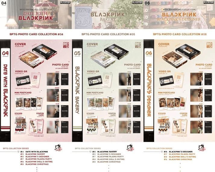 Картки ліцензійні Yg Entertainment The Game Photocard Collection Blackpink Колекція фотокарт Блекпінк YE 04 YE 04 фото