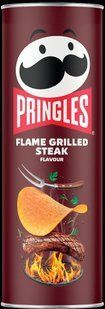 Чипсы Pringles со вкусом Стейк на гриле Flame Grilled Steak 165 г 2849002458 фото