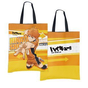 Шоппер эко-сумка Волейбол! Шойо Хината Haikyuu! Shouyou Hinata 36 х 39 см двухсторонний 2980721018 фото