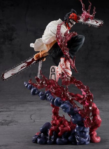 Фигурка Bandai Человек-бензопила Дэнджи Chainsaw Man Denji 28 см BZ CM D C BZ CM D C фото