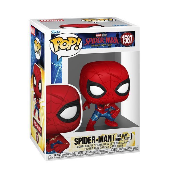 Фігурка Funko Pop Фанко Поп Людина Павук Spider-Man Людина-павук: Новий день 10 см FP SP 1587 FP SP 1587 фото