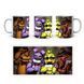 Кружка Five Nights At Freddys Пять ночей с Фредди Аниматроники в костюмах FN.02.390 FN.02.390 фото 1