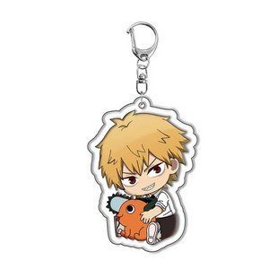 Брелок акриловый Человек бензопила Дэнджи Chainsaw Man Denji 5 см 2452563160 фото