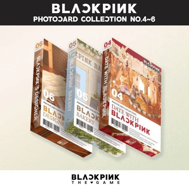 Карты лицензионные Yg Entertainment The Game Photocard Collection Blackpink Коллекция фотокарт Блекпинк YE 06 YE 06 фото