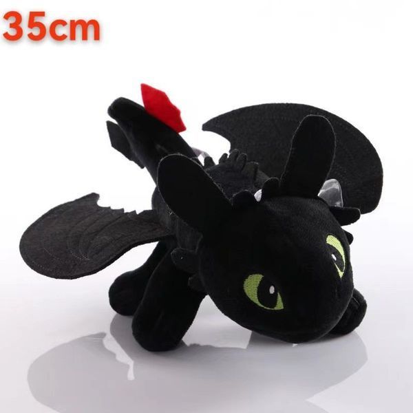 Мягкая игрушка Как приручить дракона Беззубик How to Train Your Dragon Toothless 35 см ST HTYD T 35 ST HTYD T 35 фото