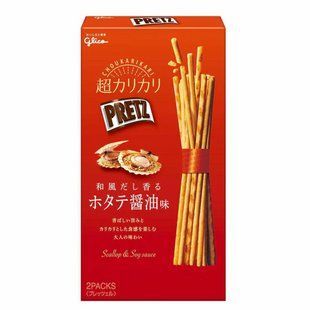 Палочки со вкусом Морские гребешки с соевым соусом Glico Pretz Scallop and Soy Sauce, 55 г 2849251398 фото