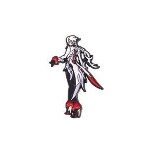 Значок Геншин Арлекіно Genshin Impact Arlecchino 3 см 2964322032 фото