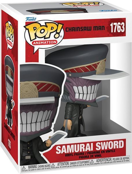 Фігурка Funko Pop Людина бензопила Людина-катана Chainsaw Man Samurai Sword 10 см FP CM SS 1763 FP CM SS 1763 фото
