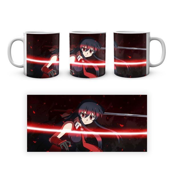 Кружка GeekLand біла Вбивця Акамі Akame Ga Kill! red AGK 02.14 AGK 02.14 фото