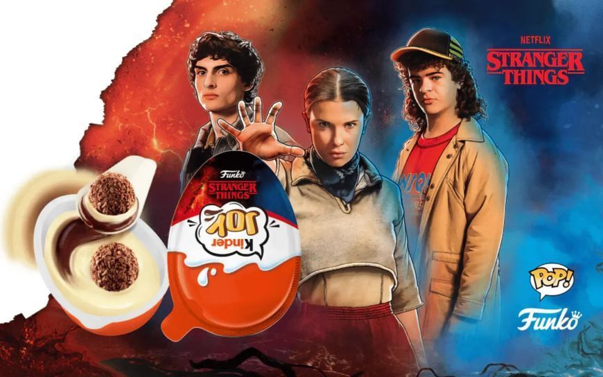 Шоколадне яйце Kinder Joy Funko Netflix Stranger Things 20 г 2797567580 фото