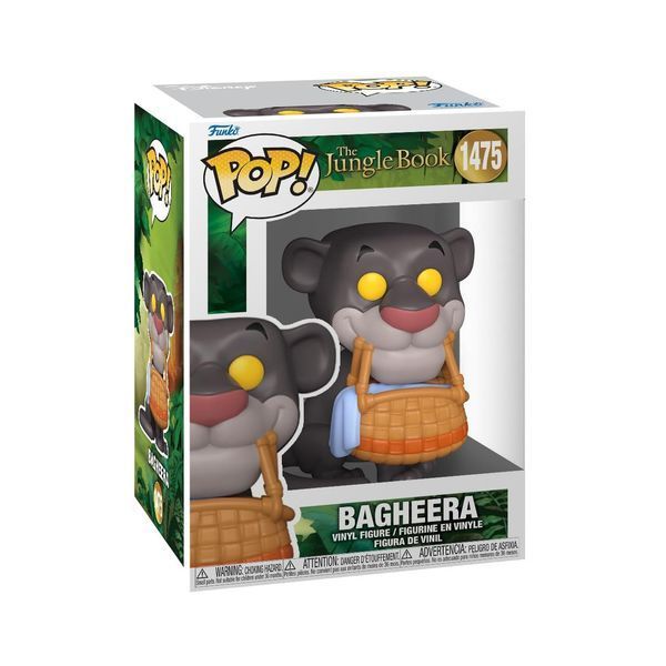 Фигурка Funko Pop Книга джунглей Багира The Jungle Book Bagheera 10 см JB B 1475 JB B 1475 фото