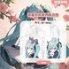 Шоппер эко-сумка Вокалалоид Хацуне Мику Vocaloid Hatsune Miku 36 см двухсторонний 2452686112 фото 2