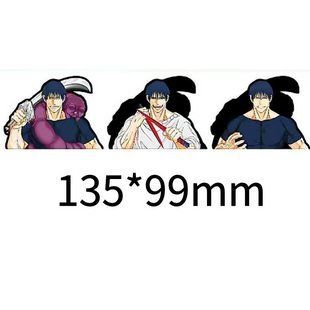 Голографическая наклейка Магическая битва Тоджи Фушигуро Jujutsu Kaisen Toji Fushiguro 2865950216 фото