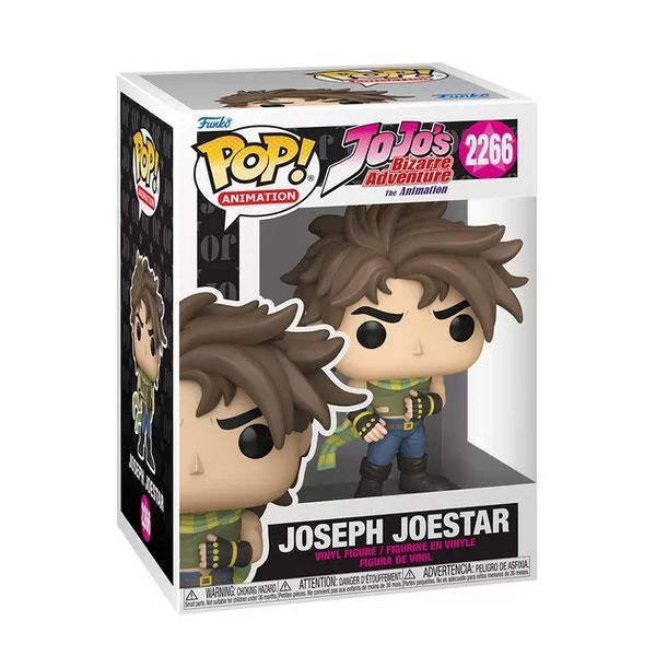 Фігурка Funko Pop Неймовірні пригоди ДжоДжо Джозеф Джостар JoJo's Bizarre Adventure Joseph Joestar 10 см FP JJ JJ 2266 FP JJ JJ 2266 фото