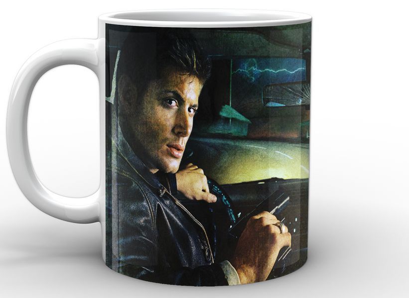 Кружка GeekLand белая Сверхъестественное Supernatural Винчестеры в машине SN.02.030 SN.02.030 фото
