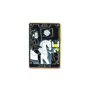 Значок пін Карта Таро Смерть Tarot card Death 3 см 2977642384 фото