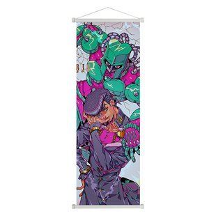 Гобелен Неймовірні пригоди ДжоДжо Джоске Хігашиката JoJo's Bizarre Adventure Josuke Higashikata 70*25 см 2931685650 фото