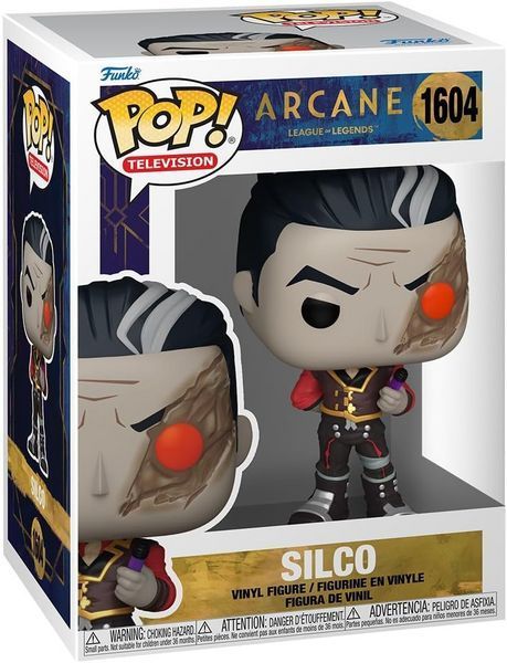 Фигурка Funko Pop Аркейн Силко Arcane Silco 10 см FP A S 1604 FP A S 1604 фото