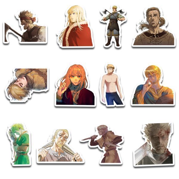 Стикерпак Набор наклеек GeekLand Сага о Винланде Vinland Saga 45 штук SP VS 01 SP VS 01 фото