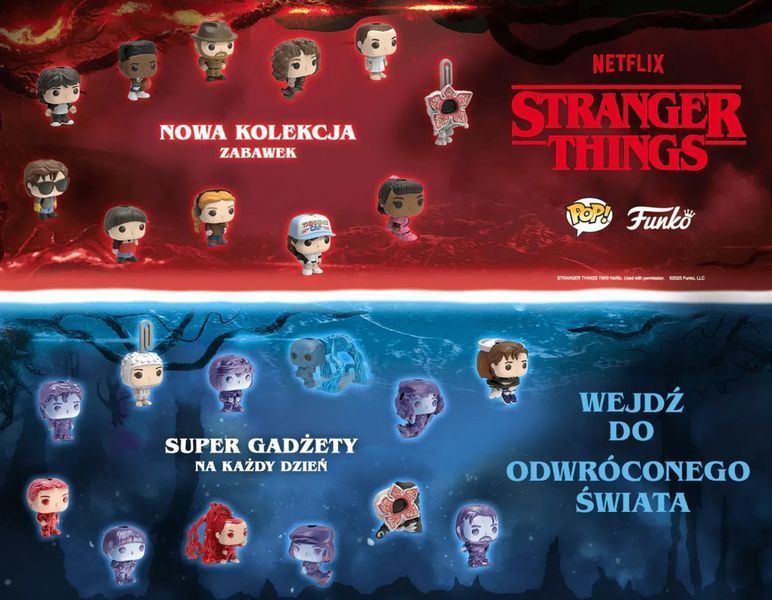 Комплект Шоколадных яиц Kinder Joy Funko Netflix Stranger Things 6 шт по 20 г 3037317063 фото