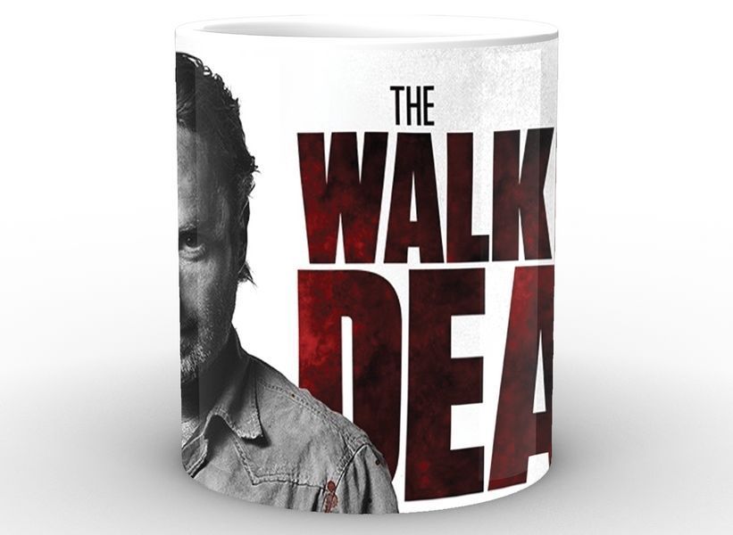 Кружка GeekLand біла Ходячі Мерці The Walking Dead Рік Граймс WD.02.025 WD.02.025 фото