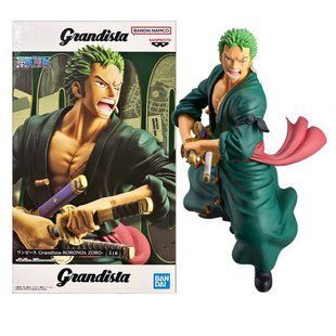 Фігурка Bandai Spirits Grandista Ван Піс Зоро One Piece Zoro 22 см BS G OP Z 22 BS G OP Z 22 фото