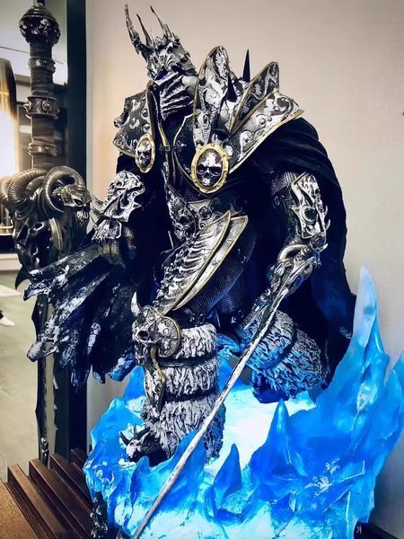 Фигурка светильник Варкрафт Король Лич Warcraft The Lich King 40 см 2440328776 фото