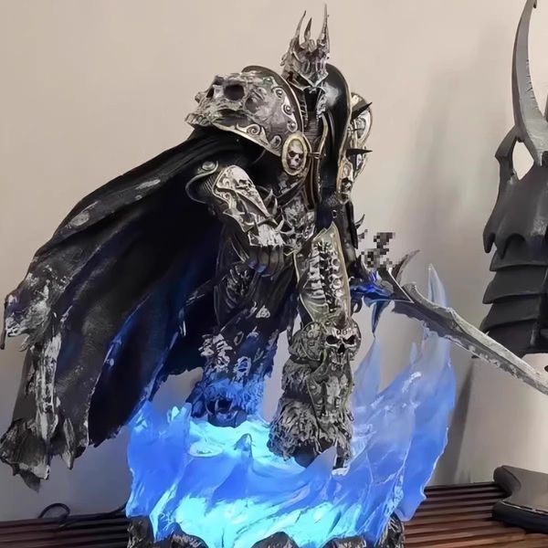 Фигурка светильник Варкрафт Король Лич Warcraft The Lich King 40 см 2440328776 фото