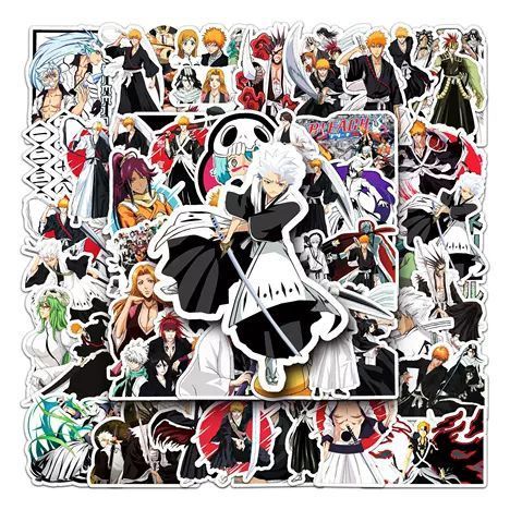 Стікерпак Бліч Набір наклейок GeekLand Bleach 50 штук 2426849711 фото