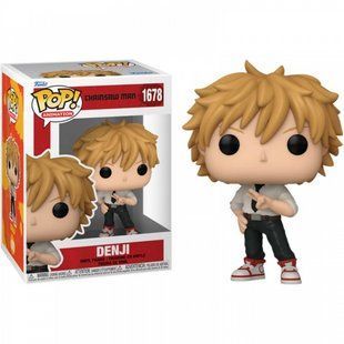 Фігурка Funko Pop Людина бензопила Денджі Chainsaw Man Denji 10 см FP CM D 1678 FP CM D 1678 фото