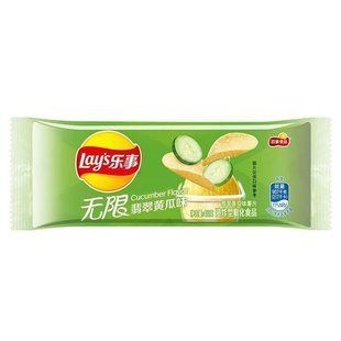 Чипсы Lays со вкусом Огурца Cucumber Flavor, 40 г 2726157678 фото