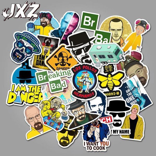 Стикерпак Во все тяжкие Набор наклеек GeekLand Breaking Bad 50 штук 2426878761 фото