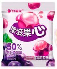 Жувальні цукерки Orion Peelable Grape зі смаком винограду 20 г 2929001009 фото