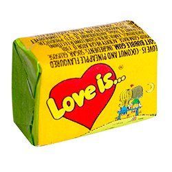 Резинка жевательная Love Is со вкусом Кокос-Ананас 5 г 2864710662 фото