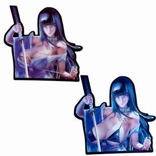 Голографічна наклейка Наруто Хіната Naruto Hinata 2667582607 фото