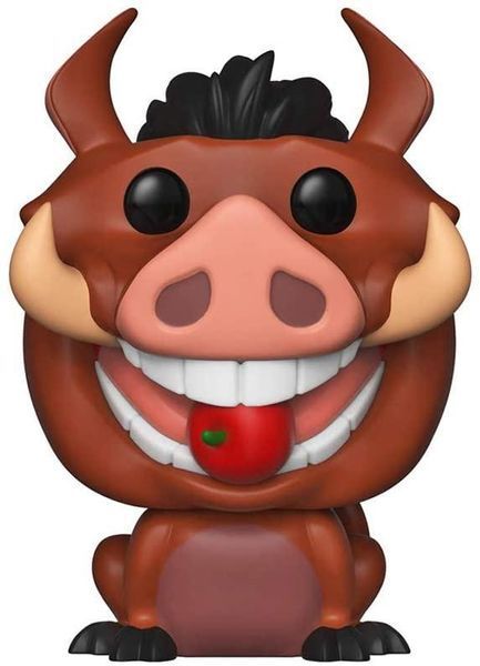 Фігурка Funko Pop Фанко Поп&nbsp;Дисней&nbsp;Пумба з яблуком Disney Pumbaa 10 см Сartoon D P 498 Сartoon D P 498 фото