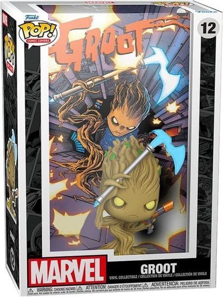 Фигурка Funko Pop Marvel Comic Cover Грут Обложка Комикса Groot 10 см FP MCC G 12 FP MCC G 12 фото