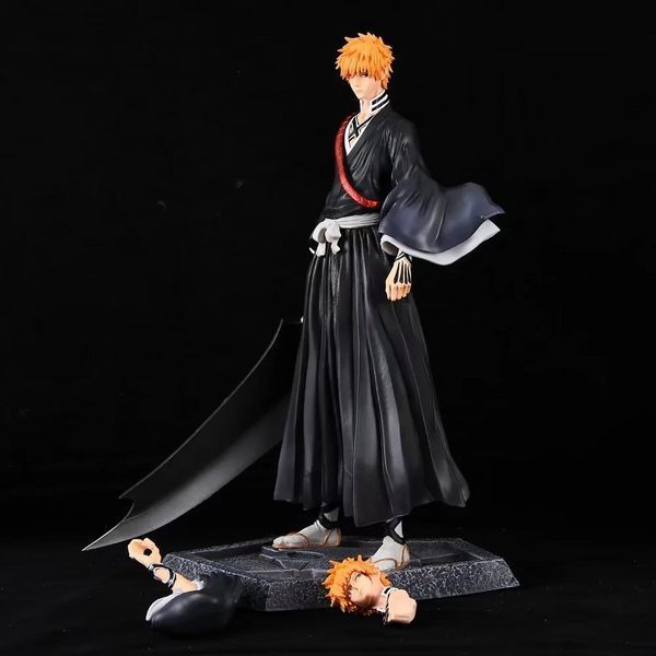 Фігурка Бліч Ічіго Куросакі Bleach Kurosaki Ichigo зі змінною головою 33 см CH B KI 33 CH B KI 33 фото
