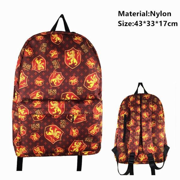 Рюкзак водонепроникний Будинок Ланістерів&nbsp;Гра престолів Game of Thrones rucksack GT 26 rucksack GT 26 фото