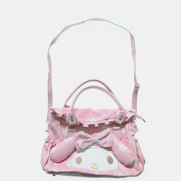Сумка через плече Хеллоу Кітті Май Мелоді Hello Kitty My Melody 26х36х16 см 2996704147 фото