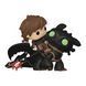 Фигурка Funko Pop Как приручить дракона Беззубик Иккинг How to Train Your Dragon Hiccup Toothless 15 см HD 123 HD 123 фото 2