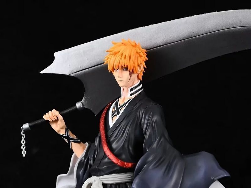 Фігурка Бліч Ічіго Куросакі Bleach Kurosaki Ichigo зі змінною головою 33 см CH B KI 33 CH B KI 33 фото