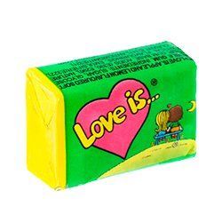 Резинка жевательная Love Is со вкусом Яблоко-Лимон 5 г 2864712589 фото
