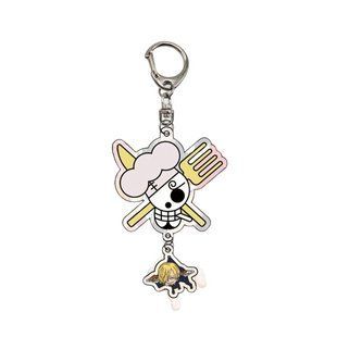 Брелок акриловий Ван Піс Санджі One Piece Sanji 5 см AK&nbsp;OP 32 фото