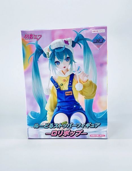 Фигурка FuRyu Noodle Stopper Хацунэ Мику Лолипоп Vocaloid Hatsune Miku Lollipop 15 см FR NS LP 15 FR NS LP 15 фото